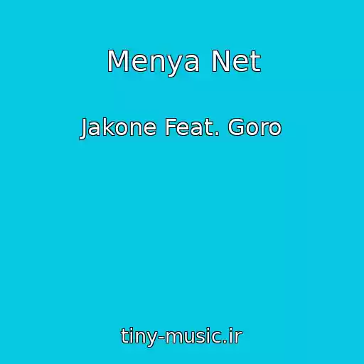 کاور آهنگ Menya Net از Jakone Feat. Goro
