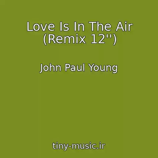 کاور آهنگ Love Is In The Air (Remix 12'') از John Paul Young