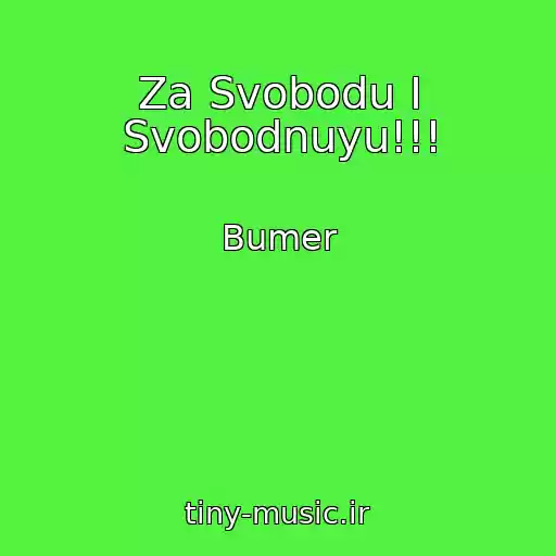 کاور آهنگ Za Svobodu I Svobodnuyu!!! از Bumer