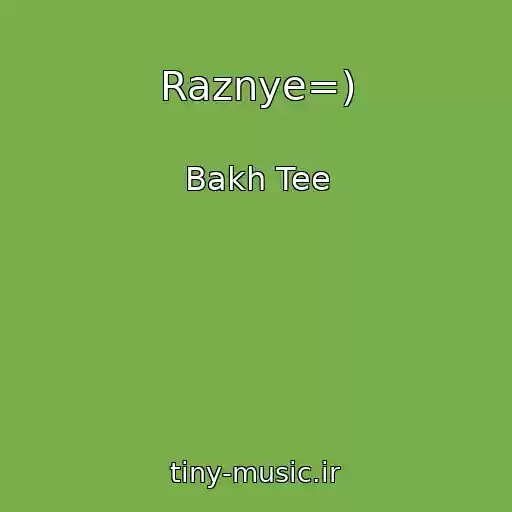 کاور آهنگ Raznye=) از Bakh Tee