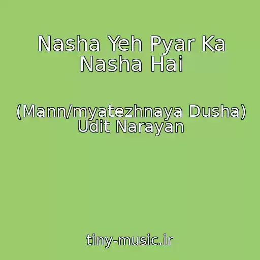 کاور آهنگ Nasha Yeh Pyar Ka Nasha Hai از (Mann/myatezhnaya Dusha) Udit Narayan