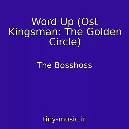 کاور آهنگ Word Up (Ost Kingsman: The Golden Circle) از The Bosshoss