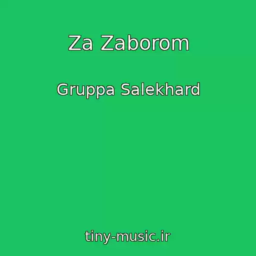 کاور آهنگ Za Zaborom از Gruppa Salekhard