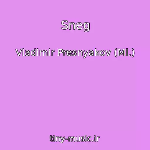 کاور آهنگ Sneg از Vladimir Presnyakov (Ml.)