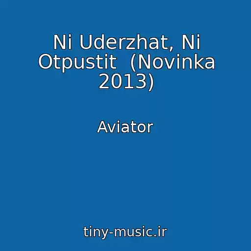 کاور آهنگ Ni Uderzhat, Ni Otpustit  (Novinka 2013) از Aviator