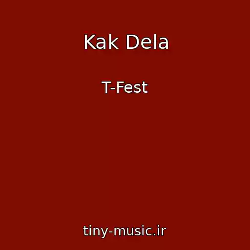کاور آهنگ Kak Dela از T-Fest