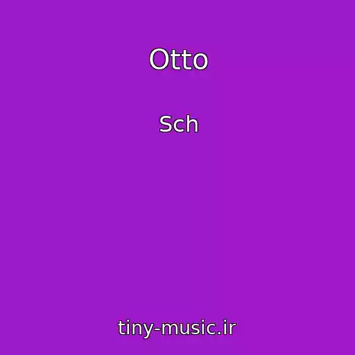 کاور آهنگ Otto از Sch