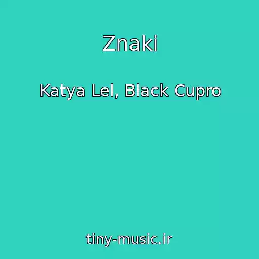 کاور آهنگ Znaki از Katya Lel, Black Cupro