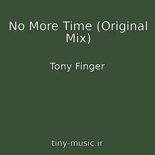کاور آهنگ No More Time (Original Mix) از Tony Finger