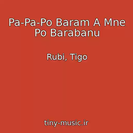 کاور آهنگ Pa-Pa-Po Baram A Mne Po Barabanu از Rubi, Tigo