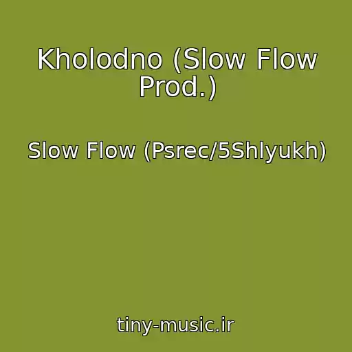 کاور آهنگ Kholodno (Slow Flow Prod.) از Slow Flow (Psrec/5Shlyukh)