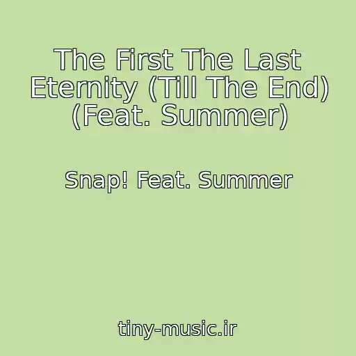 کاور آهنگ The First The Last Eternity (Till The End) (Feat. Summer) از Snap! Feat. Summer