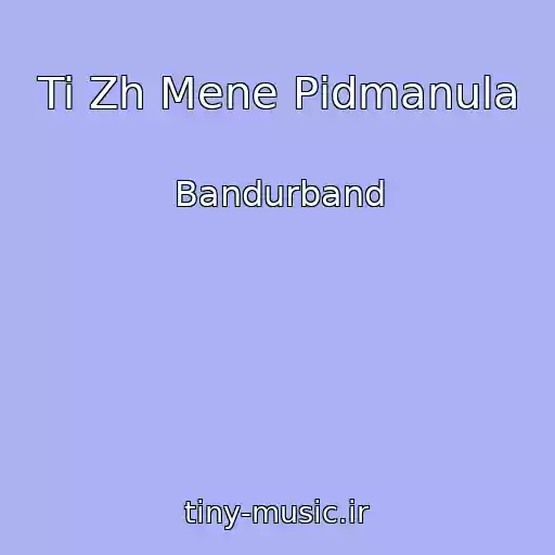 کاور آهنگ Ti Zh Mene Pіdmanula از Bandurband