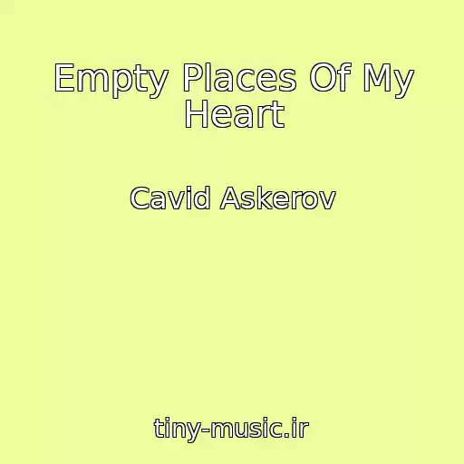 کاور آهنگ Empty Places Of My Heart از Cavid Askerov