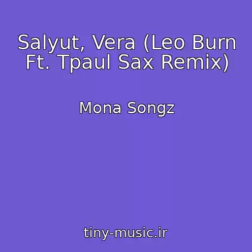کاور آهنگ Salyut, Vera (Leo Burn Ft. Tpaul Sax Remix) از Mona Songz