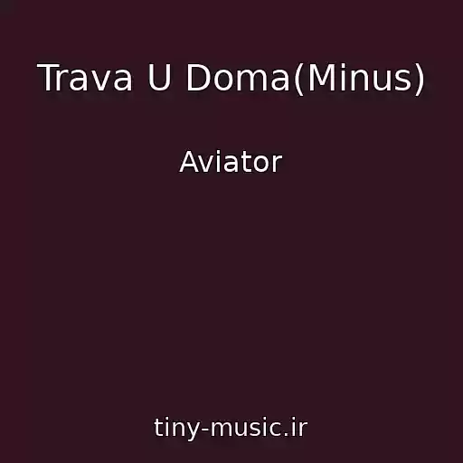 کاور آهنگ Trava U Doma(Minus) از Aviator