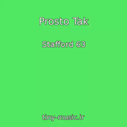 کاور آهنگ Prosto Tak از Stafford 63