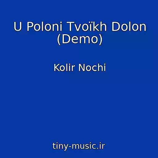 کاور آهنگ U Polonі Tvoїkh Dolon (Demo) از Kolіr Nochі