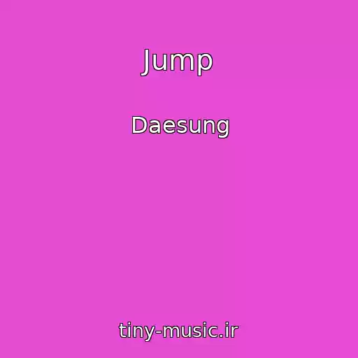 کاور آهنگ Jump از Daesung
