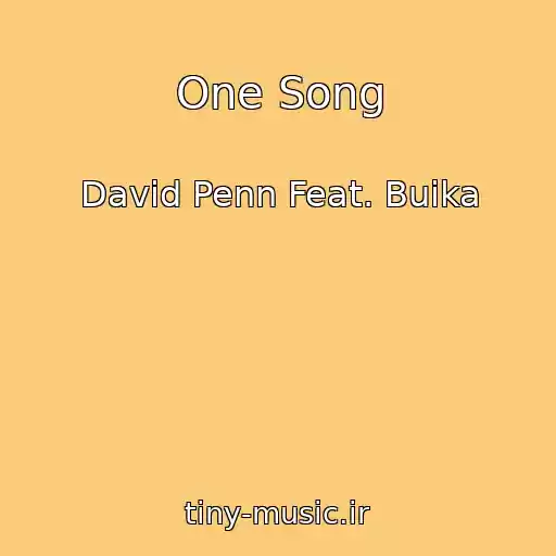 کاور آهنگ One Song از David Penn Feat. Buika