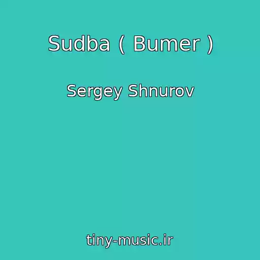 کاور آهنگ Sudba ( Bumer ) از Sergey Shnurov