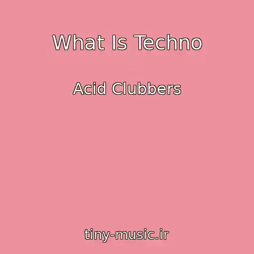 کاور آهنگ What Is Techno از Acid Clubbers
