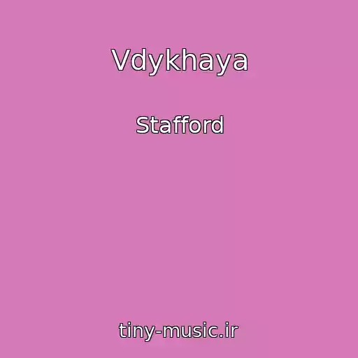 کاور آهنگ Vdykhaya از Stafford