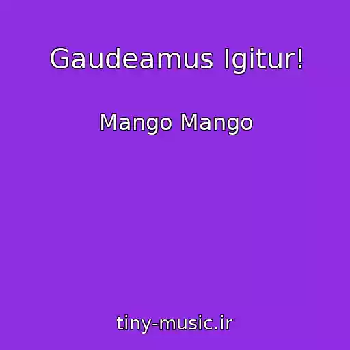 کاور آهنگ Gaudeamus Igitur! از Mango Mango