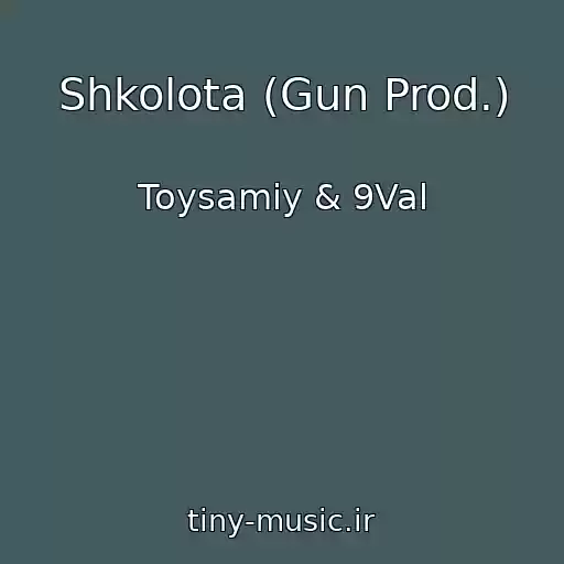 کاور آهنگ Shkolota (Gun Prod.) از Toysamiy & 9Val