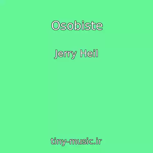 کاور آهنگ Osobiste از Jerry Heil