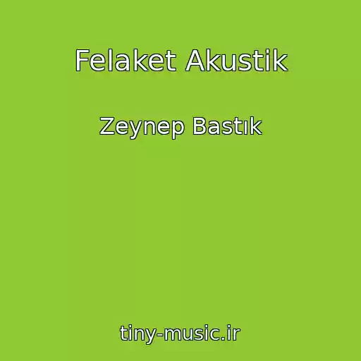 کاور آهنگ Felaket Akustik از Zeynep Bastık