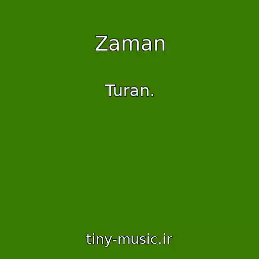 کاور آهنگ Zaman از Turan.