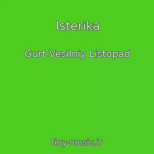 کاور آهنگ Іsterika از Gurt Vesіlniy Listopad