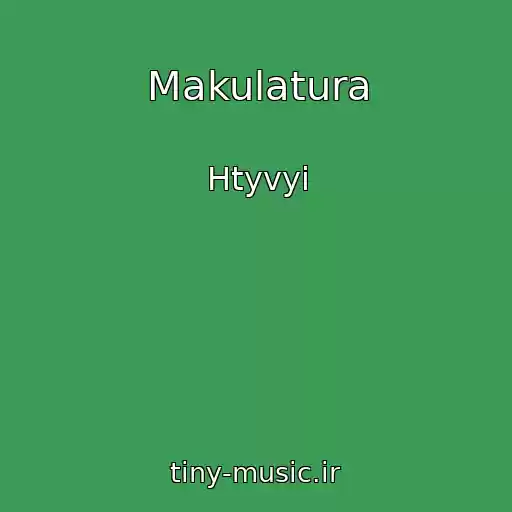 کاور آهنگ Makulatura از Htyvyi
