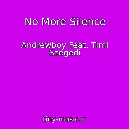 کاور آهنگ No More Silence از Andrewboy Feat. Timi Szegedi