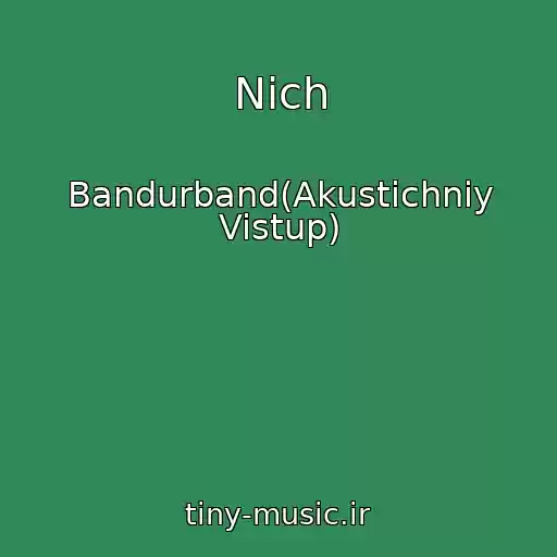 کاور آهنگ Nіch از Bandurband(Akustichniy Vistup)