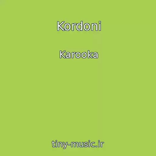 کاور آهنگ Kordoni از Karooka