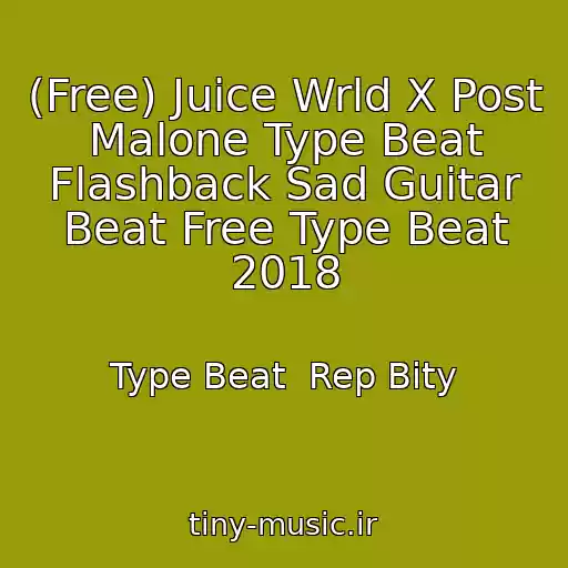 کاور آهنگ (Free) Juice Wrld X Post Malone Type Beat Flashback Sad Guitar Beat Free Type Beat 2018 از Type Beat  Rep Bity