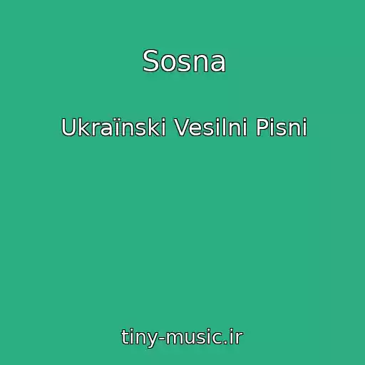 کاور آهنگ Sosna از Ukraїnskі Vesіlnі Pіsnі