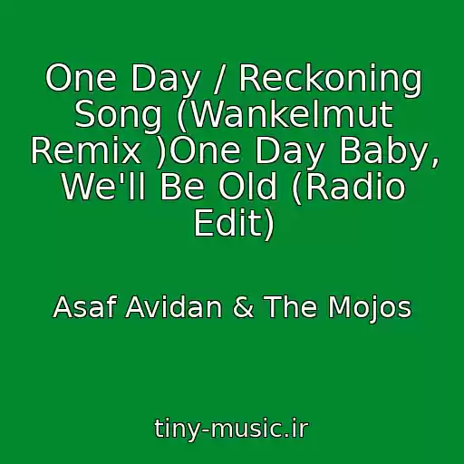 کاور آهنگ One Day / Reckoning Song (Wankelmut Remix )One Day Baby, We'll Be Old (Radio Edit) از Asaf Avidan & The Mojos