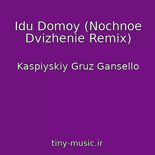 کاور آهنگ Idu Domoy (Nochnoe Dvizhenie Remix) از Kaspiyskiy Gruz Gansello