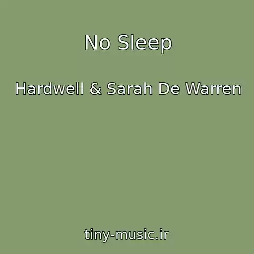 کاور آهنگ No Sleep از Hardwell & Sarah De Warren