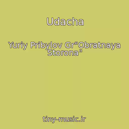 کاور آهنگ Udacha از Yuriy Pribylov Gr"Obratnaya Storona"