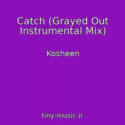 کاور آهنگ Catch (Grayed Out Instrumental Mix) از Kosheen