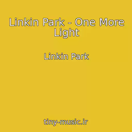 کاور آهنگ Linkin Park - One More Light از Linkin Park