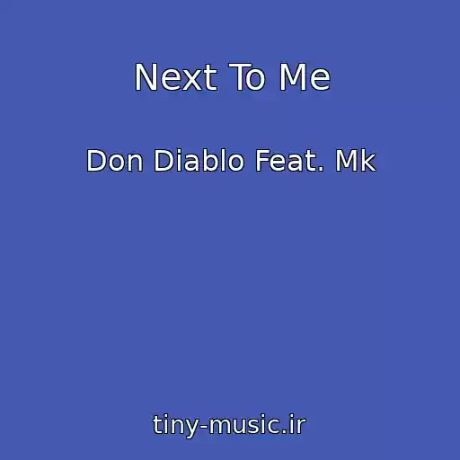کاور آهنگ Next To Me از Don Diablo Feat. Mk