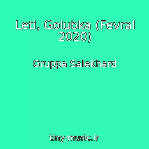 کاور آهنگ Leti, Golubka (Fevral 2020) از Gruppa Salekhard