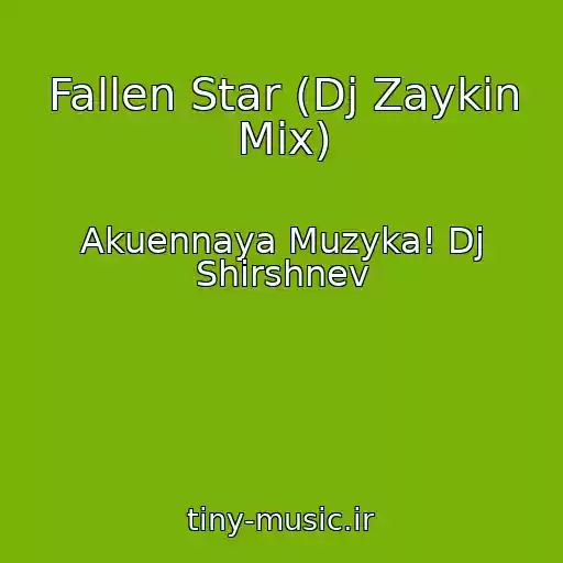 کاور آهنگ Fallen Star (Dj Zaykin Mix) از Akuennaya Muzyka! Dj Shirshnev
