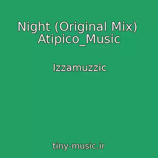 کاور آهنگ Night (Original Mix)  Atipico_Music از Izzamuzzic