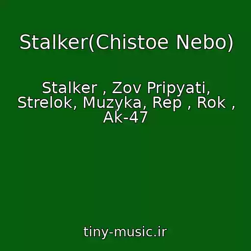 کاور آهنگ Stalker(Chistoe Nebo) از Stalker , Zov Pripyati, Strelok, Muzyka, Rep , Rok , Ak-47